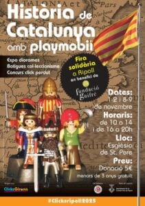 Fira de playmobil a ripoll cartell 2025