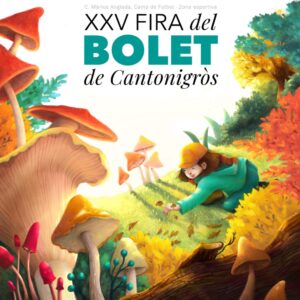 Fira del bolet de cantonigròs cartell 2022