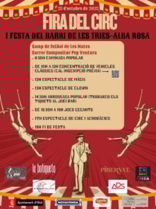 Fira del circ a olot cartell 2025