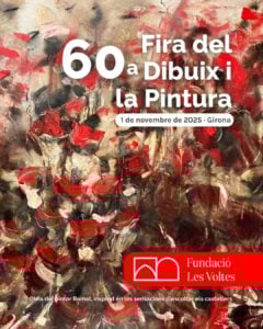 Fira del dibuix i la pintura a girona cartell 2025