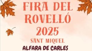 Fira del Rovelló a Alfara de Carles