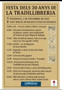 Programa festa 20 anys