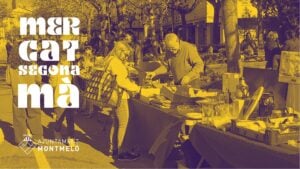 Fira de segona mà i col·leccionisme a Montmeló cartell