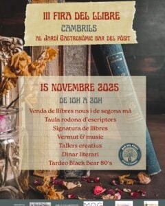 Fira del Llibre a Cambrils cartell