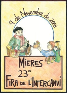 Fira d’intercanvi de mieres cartell 2008