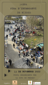 Fira d’intercanvi de mieres cartell 2022