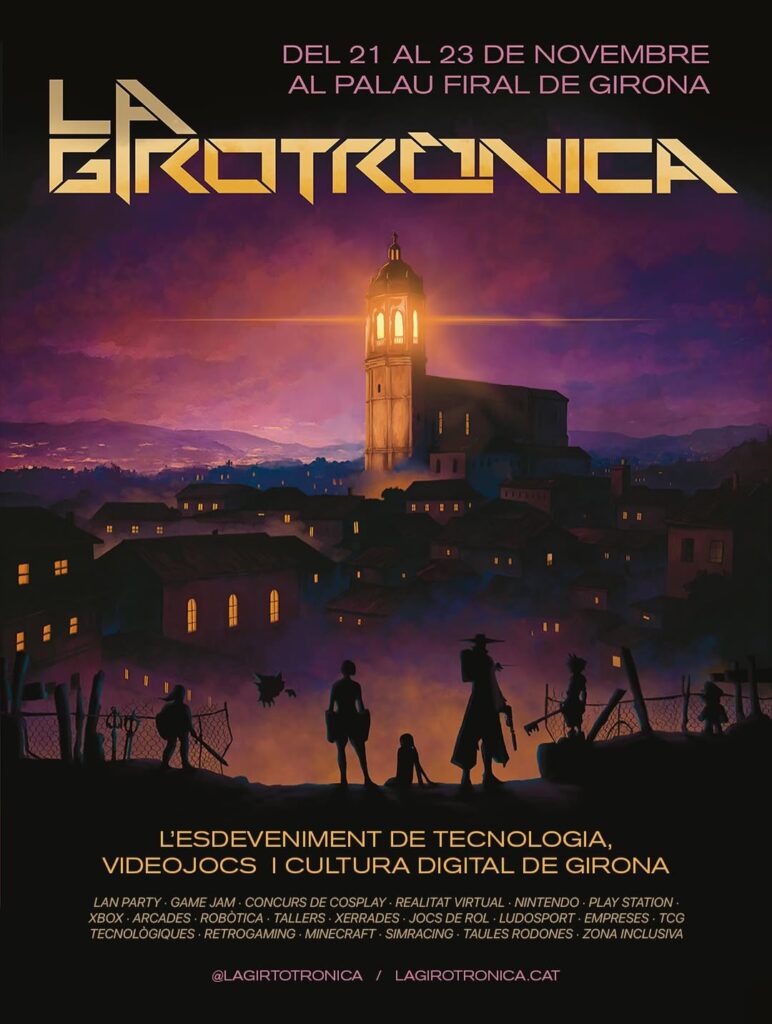 Cartell de La Girotrònica a Girona