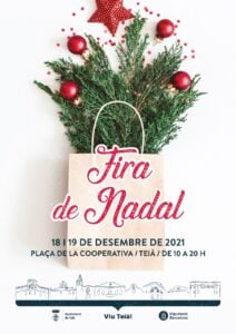 Fira de Nadal a Teià cartell