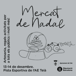 Fira de Nadal a Teià cartell