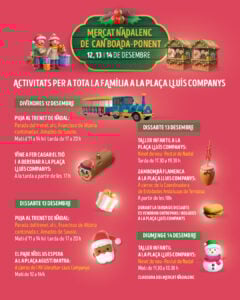 Fira de Nadal de Can Boada Ponent a Terrassa cartell