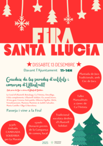 Fira de Santa Llúcia a Ullastrell cartell
