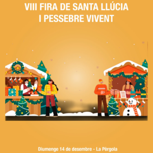 Fira de Santa Llúcia a l'Aldea cartell