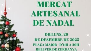 Mercat Artesanal de Nadal a Bellver de Cerdanya