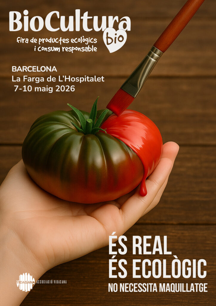 Cartell de BioCultura. Fira de Productes Ecològics i Consum Responsable a Barcelona