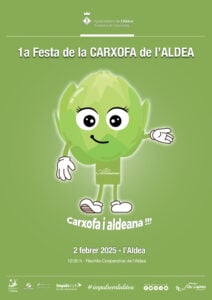 Festa de la Carxofa a l'Aldea cartell