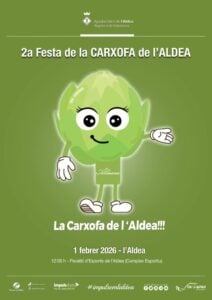 Festa de la Carxofa a l'Aldea cartell