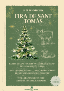 Fira de Sant Tomàs a Tremp cartell
