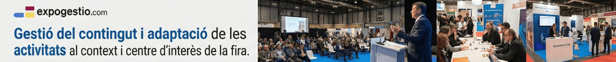 Expogestió portem més de quaranta anys fent gestió i programació integral de fires i esdeveniments