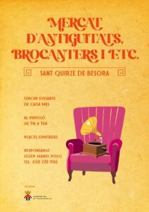 Mercat antiguitats sant quirze de besora