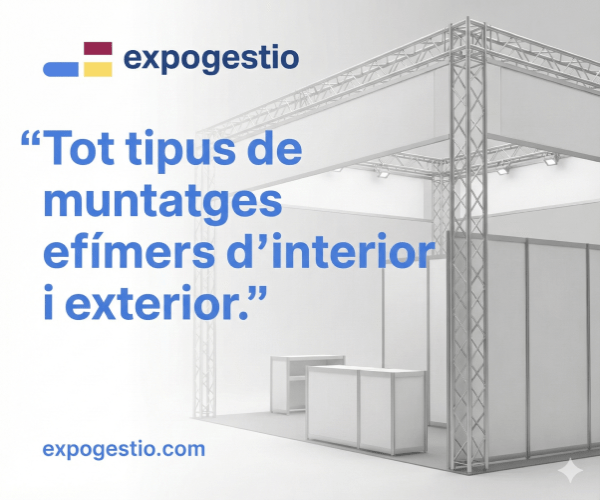 Contacta amb Expogestió, al servei de Fires i Mercats!
