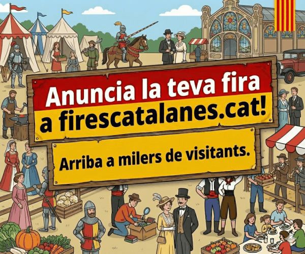 Anuncia la teva Fira o Mercal a firescatalanes.cat!