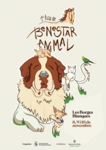 Fira del Benestar Animal a les Borges Blanques cartell