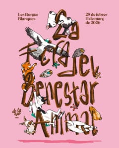 Fira del Benestar Animal a les Borges Blanques cartell