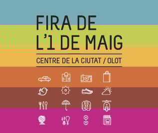 Fira de l’1 de Maig a Olot