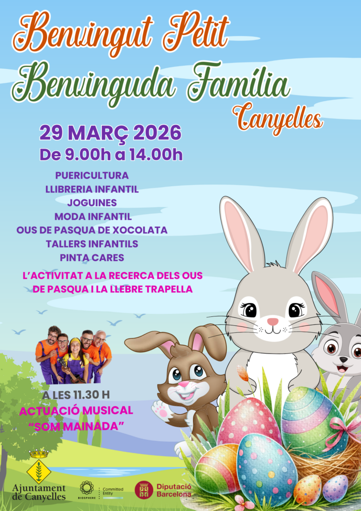 Cartell de Benvingut Petit-Benvinguda Família