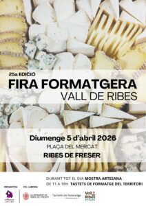 Cartell Fira Formatgera Ribes 2026 page