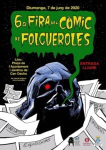 Fira del Còmic a Folgueroles cartell 2020 (1)