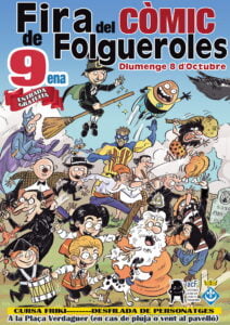 Fira del Còmic a Folgueroles cartell 2023 (1)