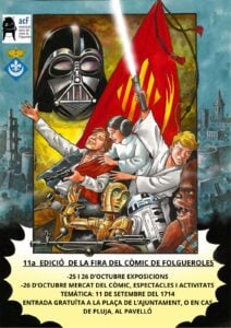 Fira del Còmic a Folgueroles cartell 2025 (2)