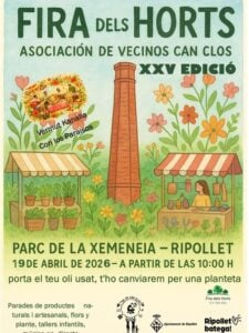 Fira dels Horts a Ripollet cartell