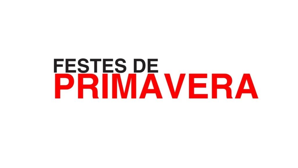 Logo Festes de primavera