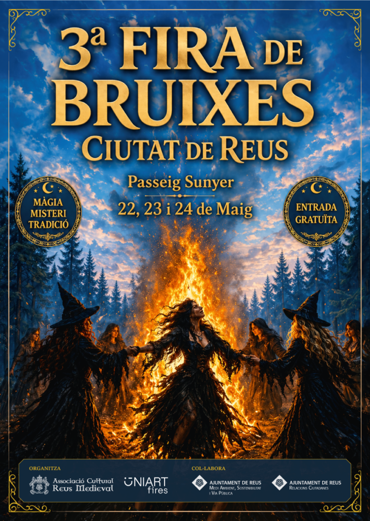 Cartell de Fira de Bruixes Ciutat de Reus