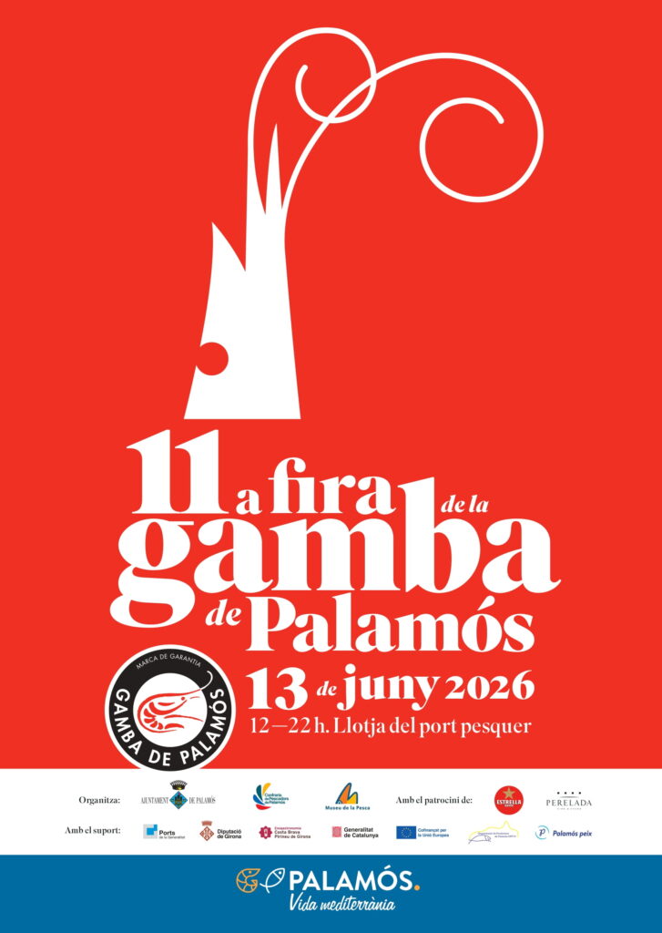 Cartell de Fira de la Gamba a Palamós