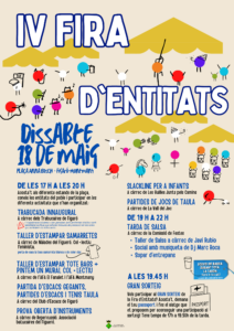 Fira d’Entitats de Figaró Montmany cartell