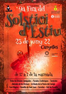 Fira del Solstici d'Estiu a Canyelles cartell