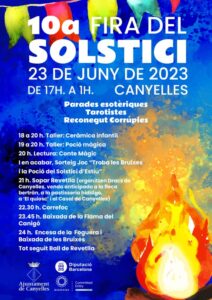 Fira del Solstici d'Estiu a Canyelles cartell