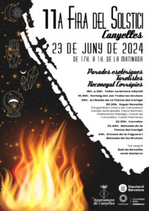 Fira del Solstici d'Estiu a Canyelles cartell