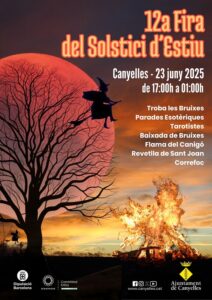 Fira del Solstici d'Estiu a Canyelles cartell