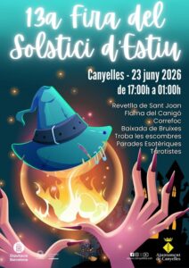Fira del Solstici d'Estiu a Canyelles cartell