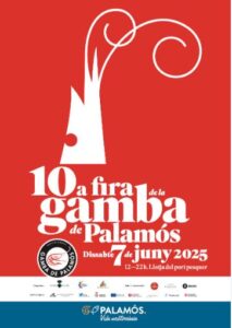 Fira de la gamba PALAMOS cartell