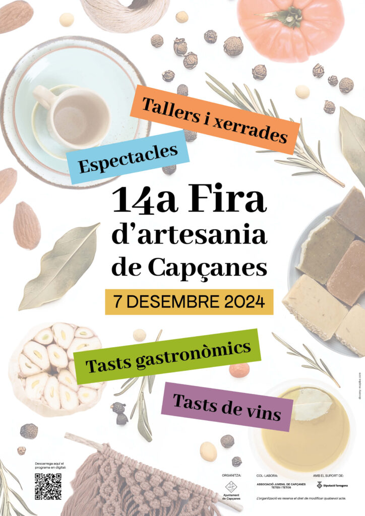 Cartell de Fira d’Artesans a Capçanes