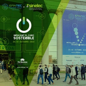 EFINTEC Exposició i Fòrum de les Empreses Instal·ladores i Noves Tecnologies cartell