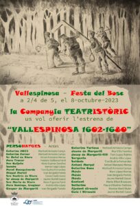 Festa del Bosc de Vallespinosa a Pontils cartell