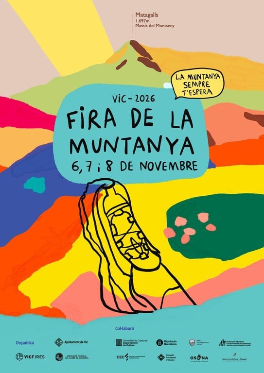 Cartell de Fira de la Muntanya a Vic