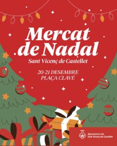 Fira de Nadal de Sant Vicenç de Castellet cartell