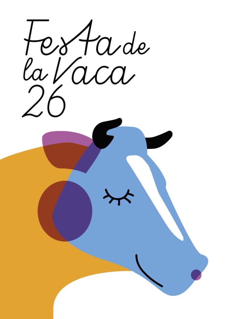 Cartell de Fira de la Vaca a Vacarisses